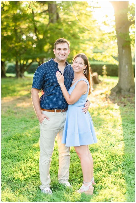 Blue Summer Engagement Session Outfit inspiration.